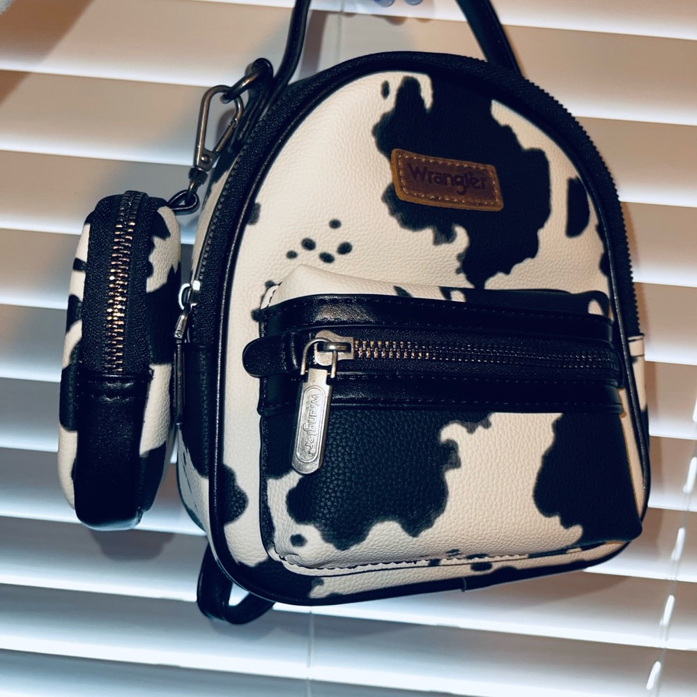 Wrangler Brown and Black Mini Backpack
